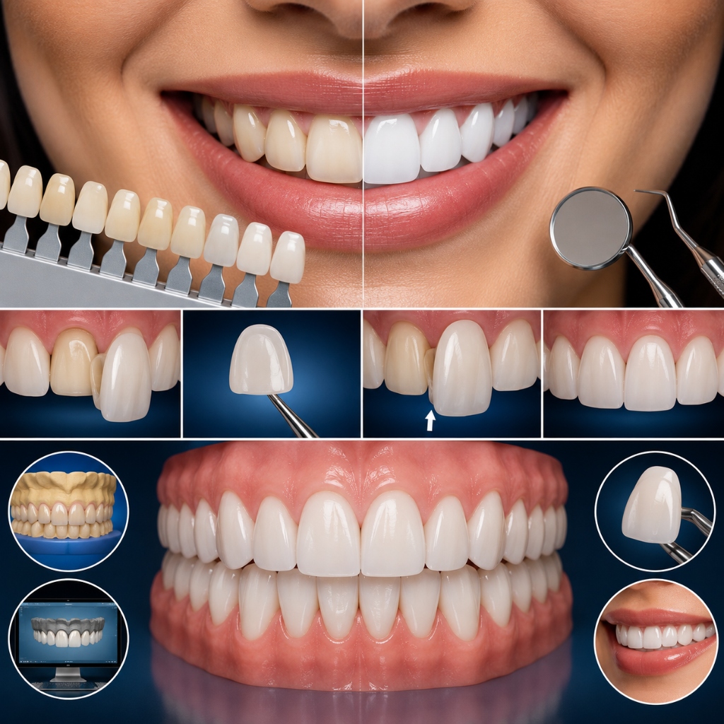 Cosmetic Dentistry & Smile Designing Example 1