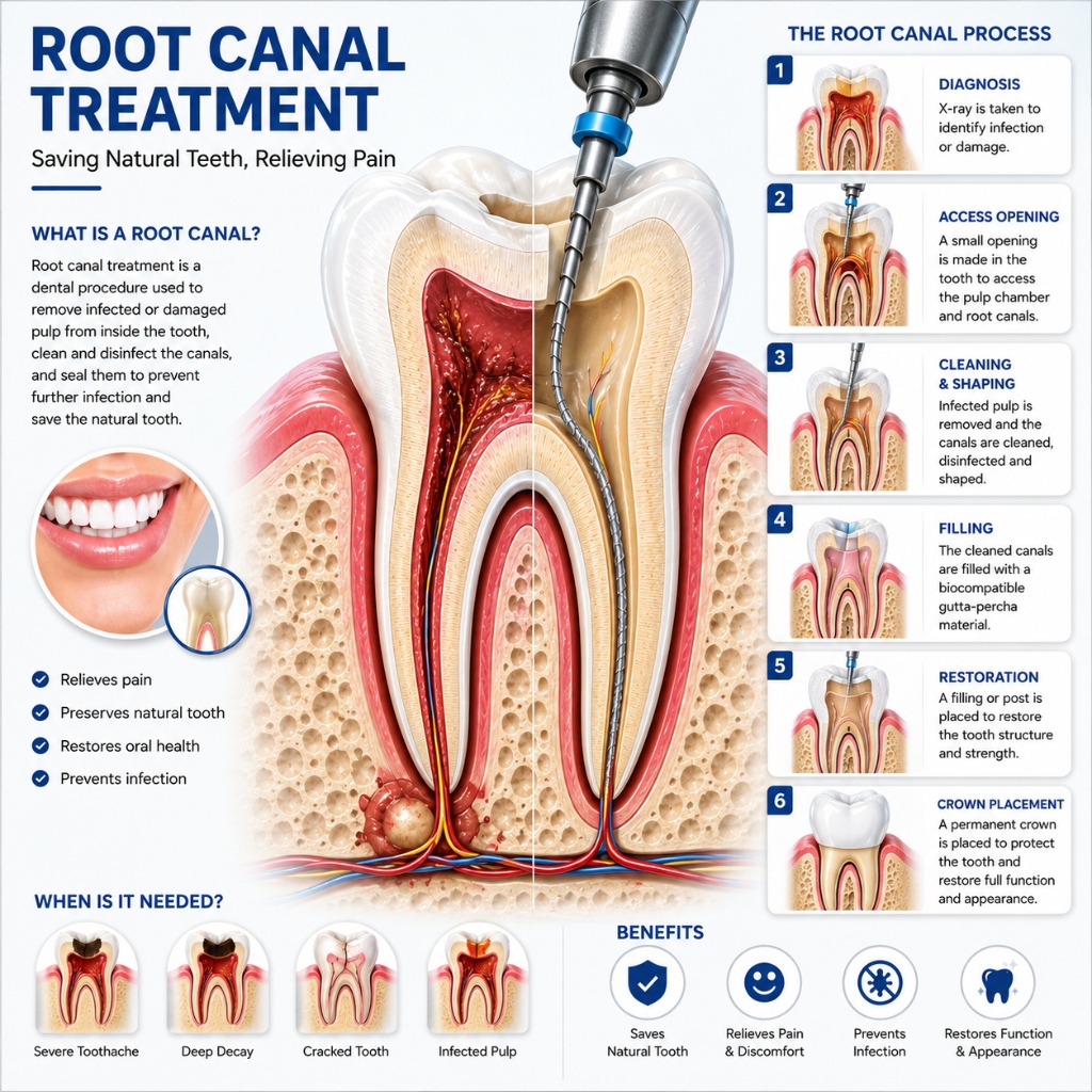 Root Canal Treatment (RCT) Example 1