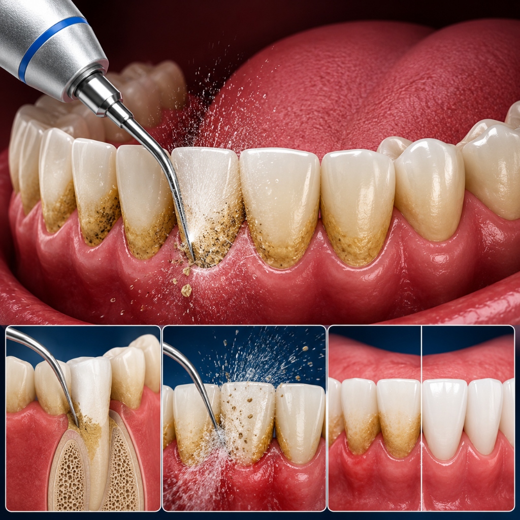 Teeth Scaling & Ultrasonic Cleaning Example 2