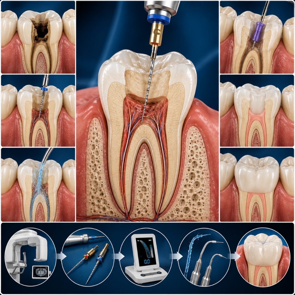 Single-Sitting Root Canal (Advanced RCT) Example 1